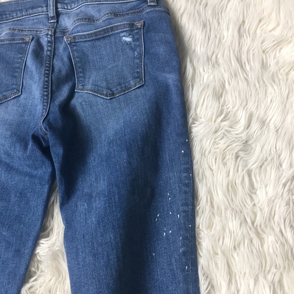 J. Crew Paint Splatter Skinny Jeans - Picture 6 of 8